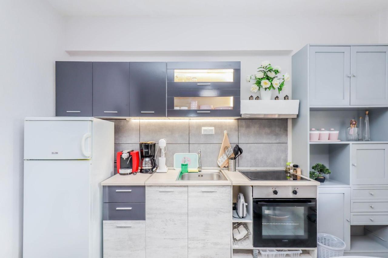 Calma Luxury Apartments #4 Sozopoli In Halkidiki Bagian luar foto